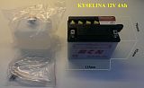 Akumultor, baterie 12V 4Ah  MCN YB4L-B - kliknte pro vce informac
